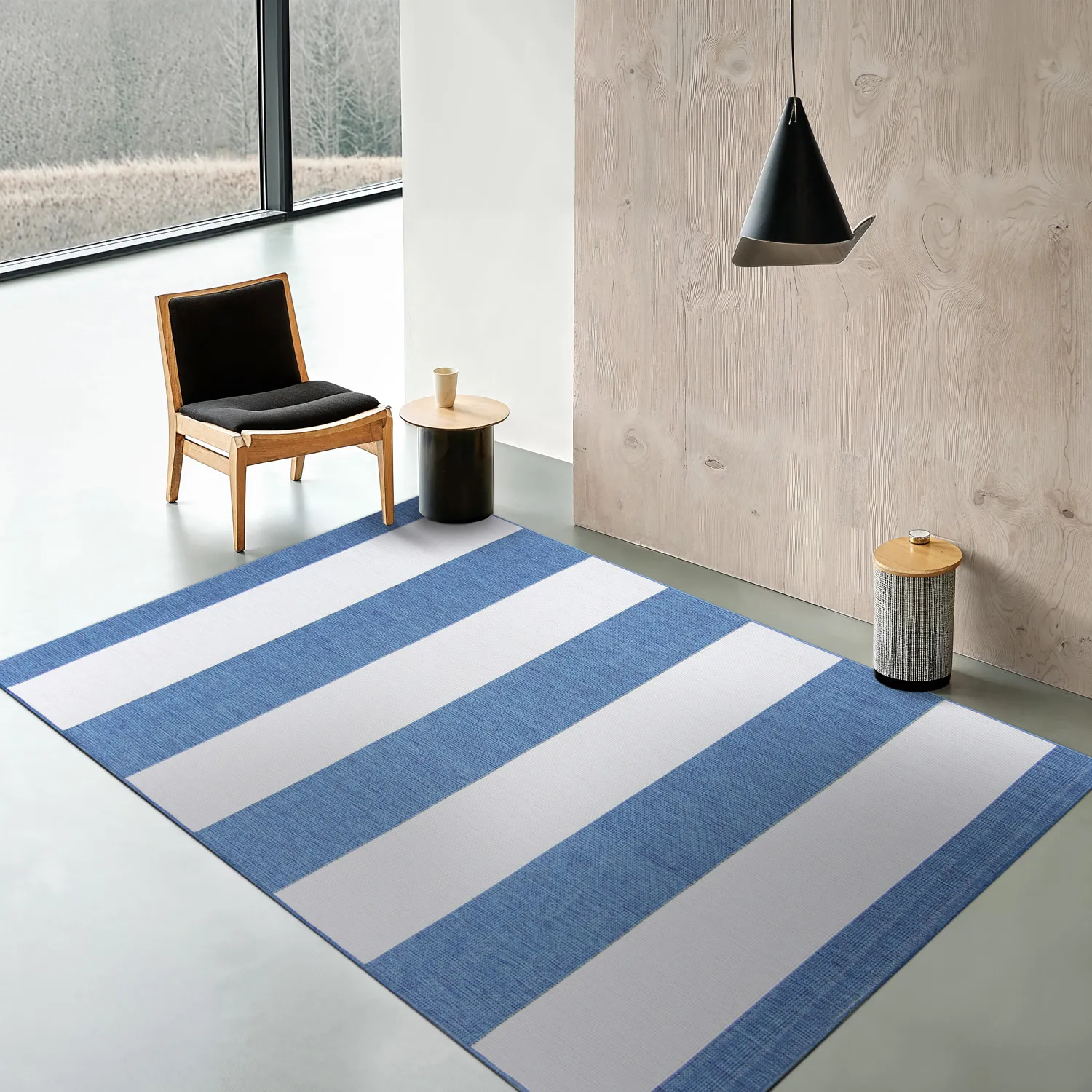 Indoor/Outdoor rug - Santana (blue)