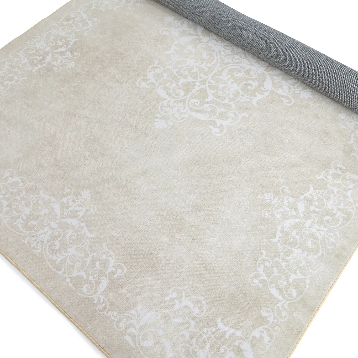 Wilton rug - Santi (beige/white)