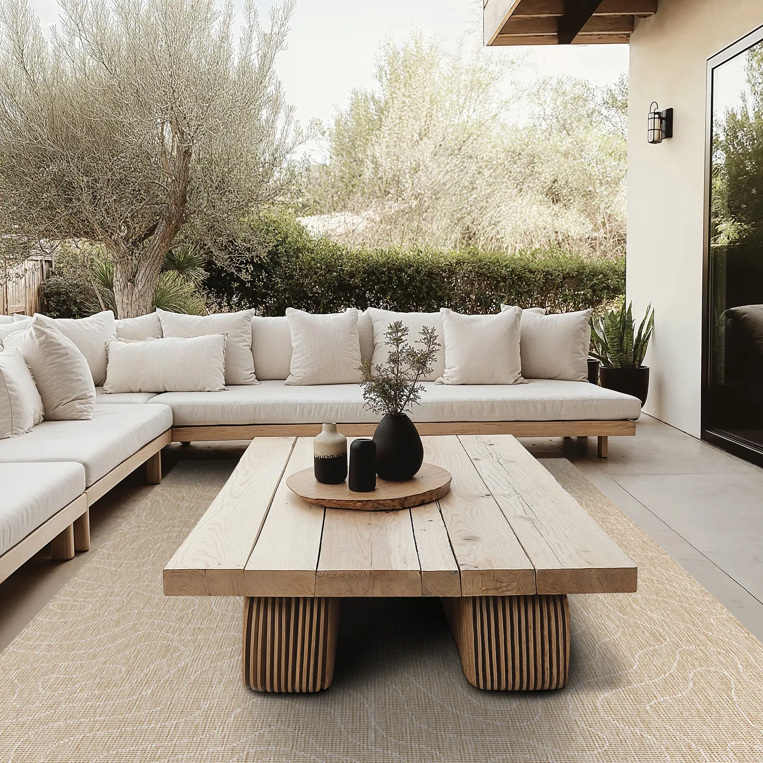 Indoor/Outdoor rug - Thurman (beige)