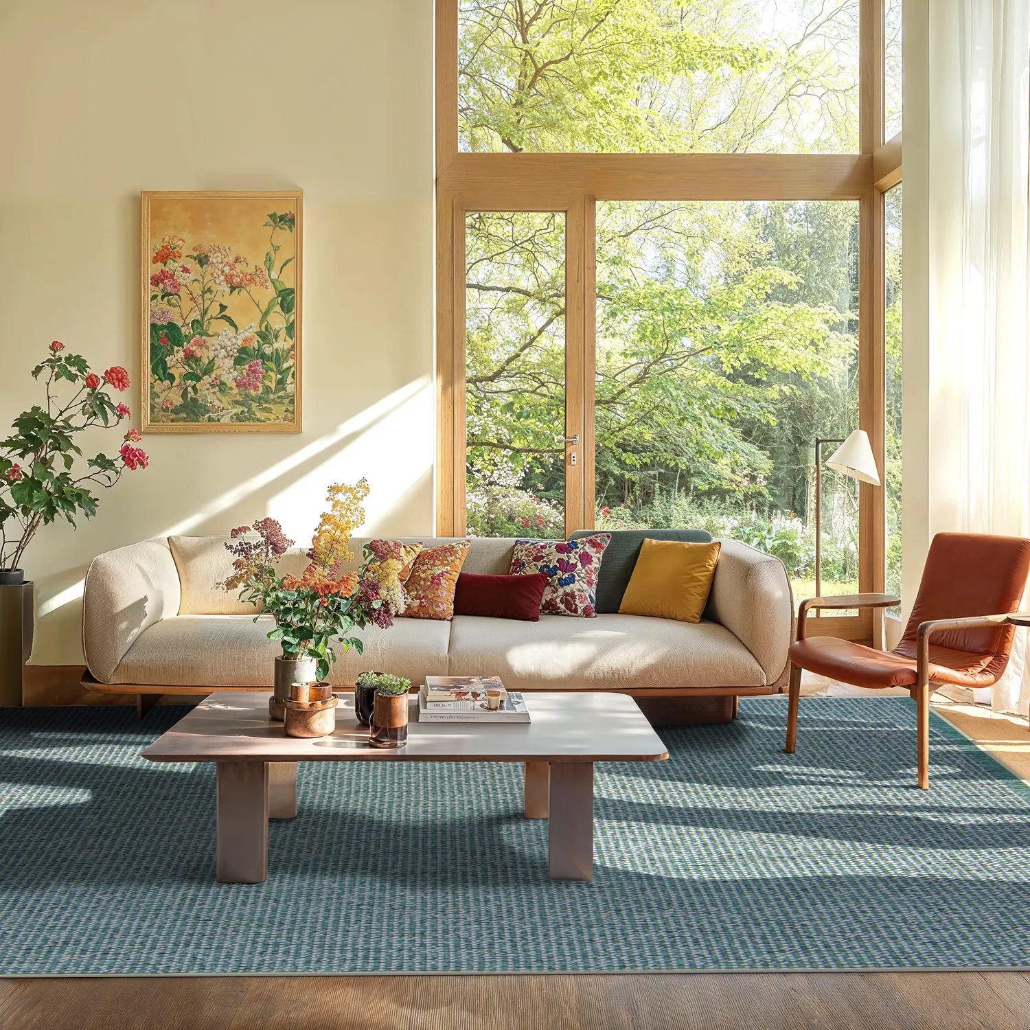 Indoor/Outdoor rug - Tromsø (green)