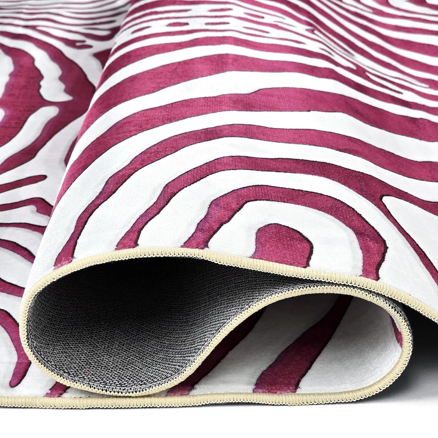 Wilton rug - Zebra (pink)