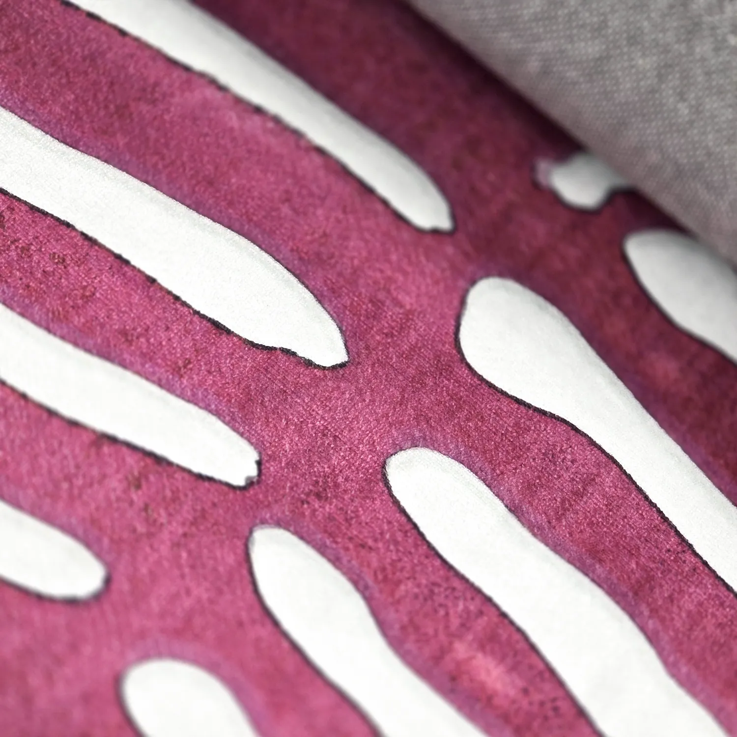 Wilton rug - Zebra (pink)