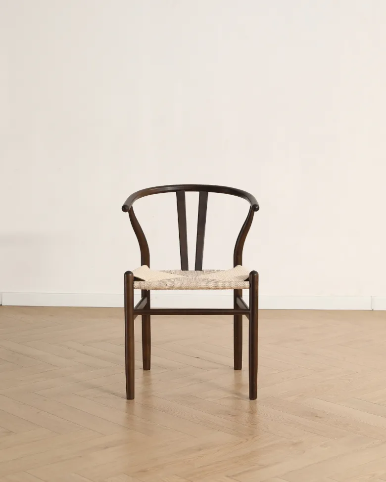 Chair - Alta (walnut/beige) - 2 pcs