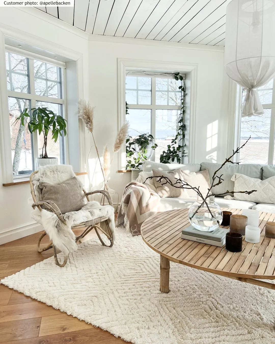 Shaggy rugs - Stettin (offwhite)