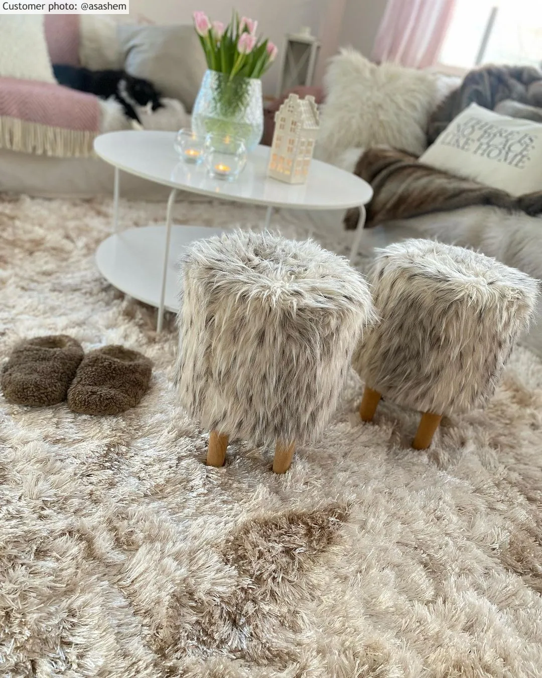 Shaggy rugs - Janjira (offwhite)