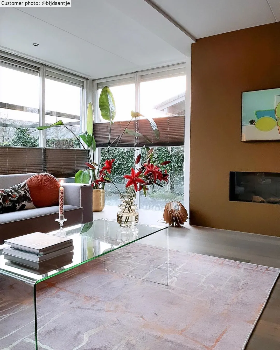 Wilton rug - Lorenzo (brown/gold)
