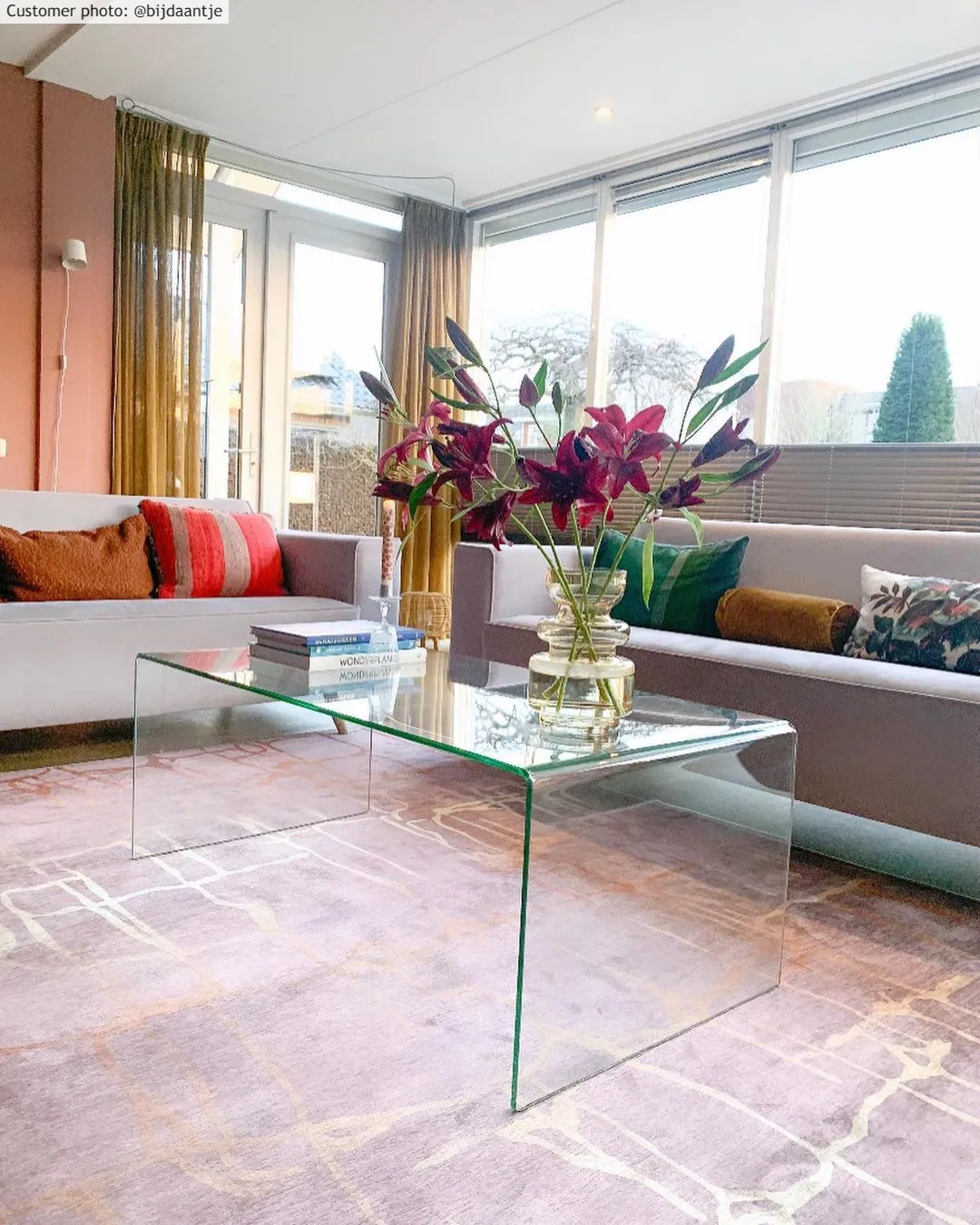 Wilton rug - Lorenzo (brown/gold)