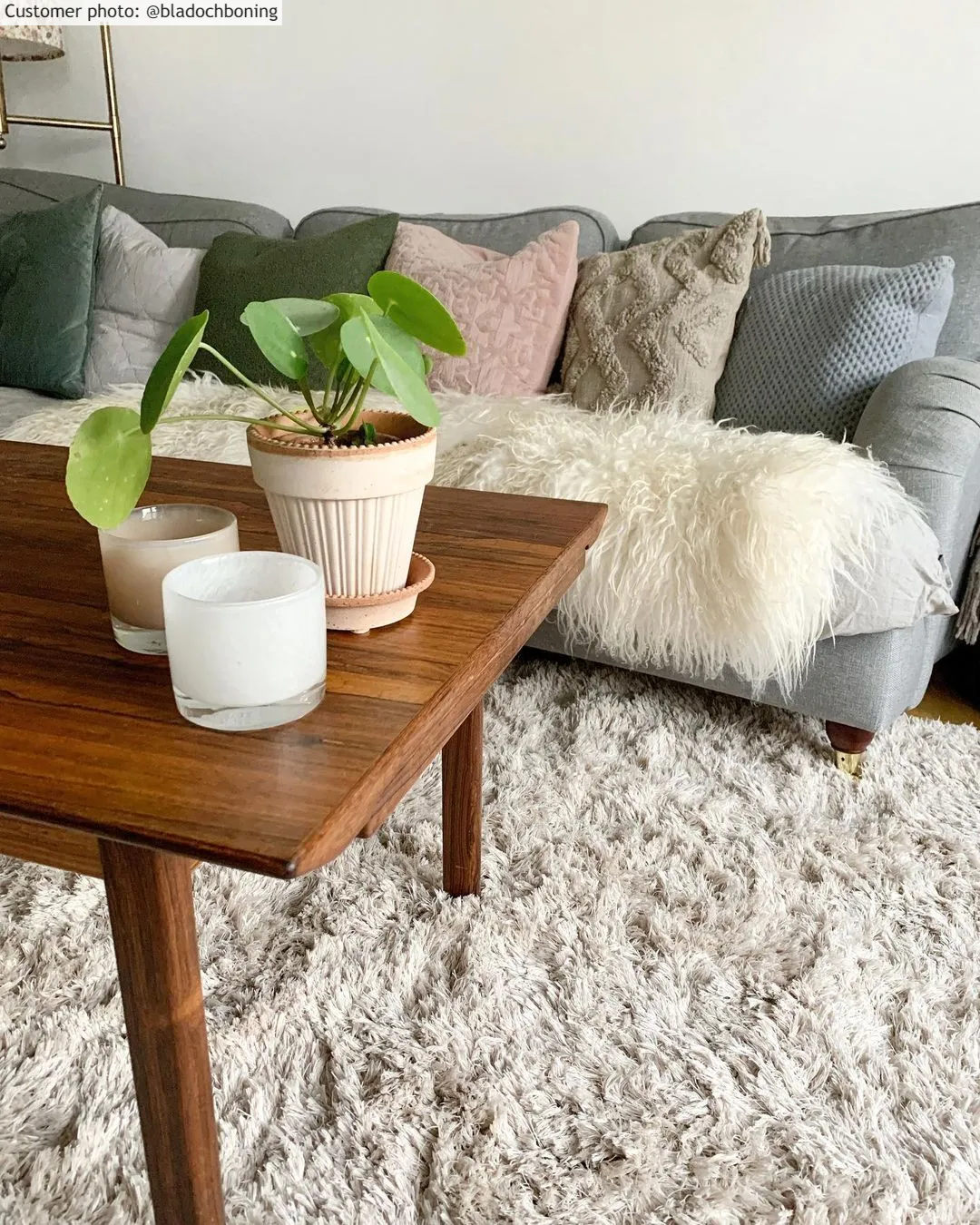 Shaggy rugs - Kanvas (beige)