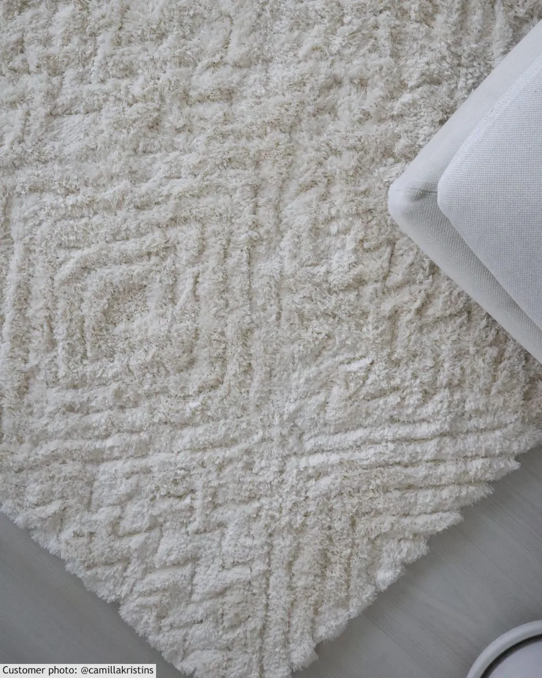 Shaggy rugs - Stettin (offwhite)