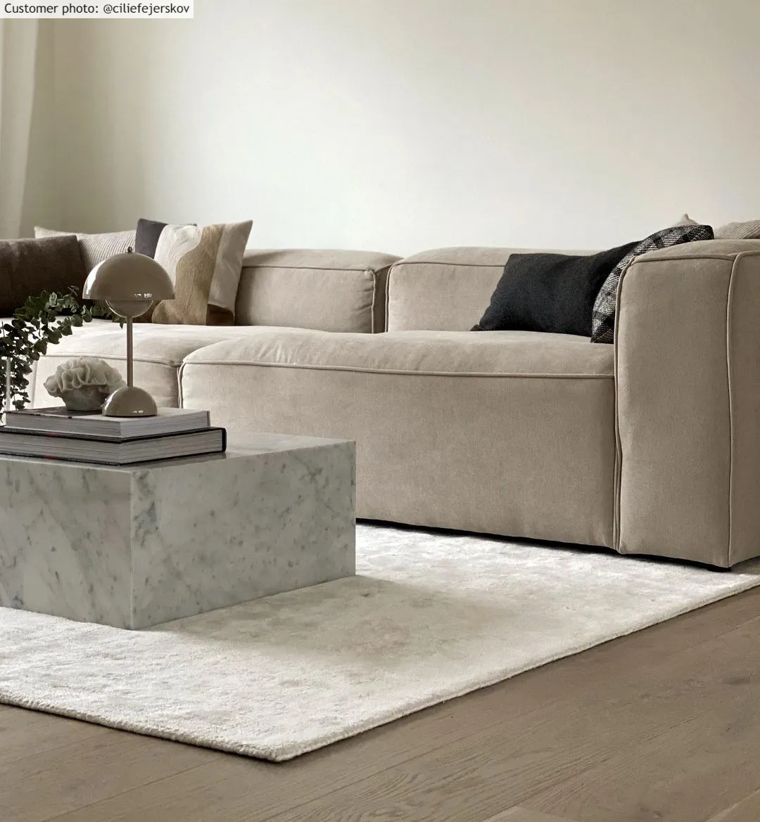 Viscose rug - Jodhpur Special Luxury Edition (offwhite)