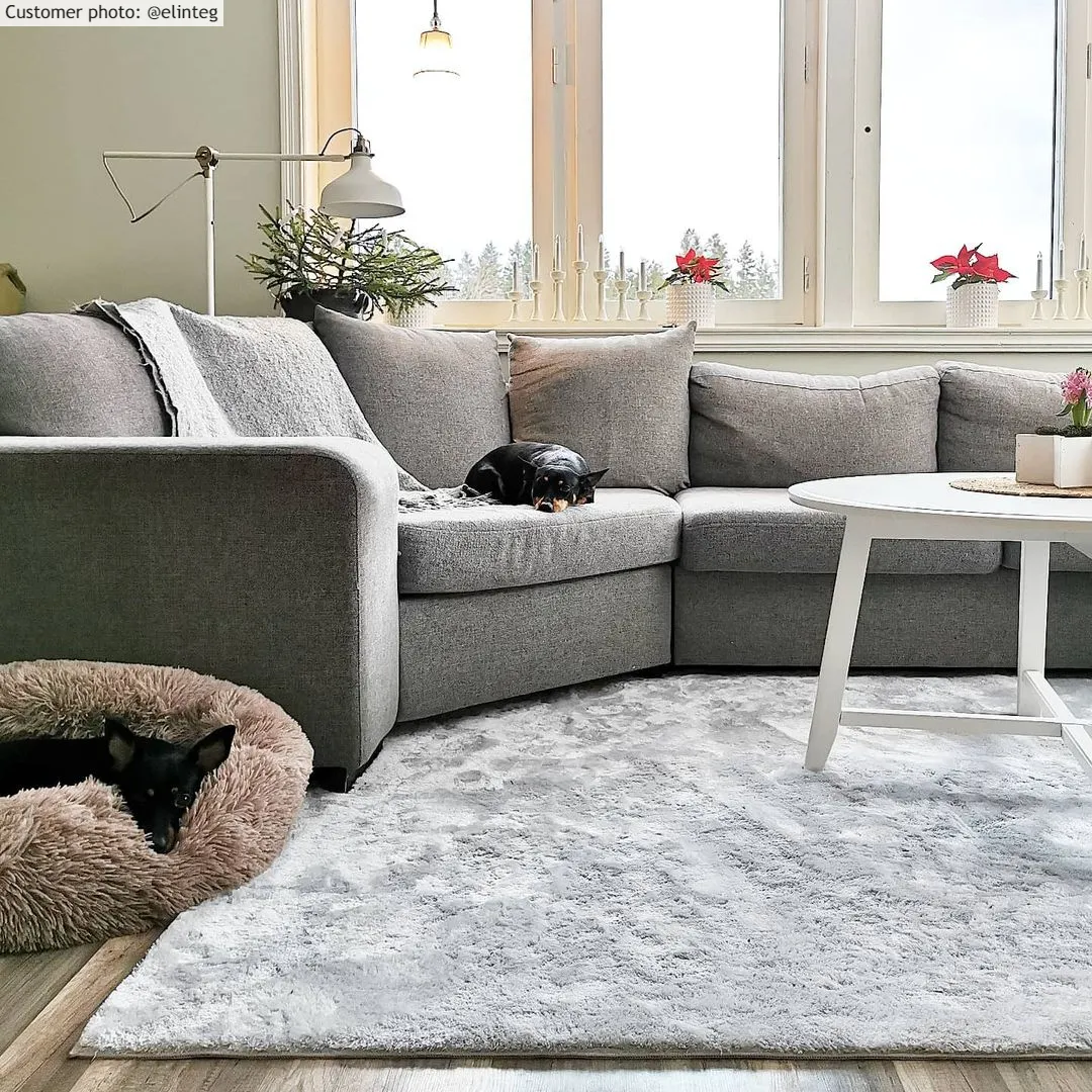 Shaggy rugs - Aranga Super Soft Fur (grey)