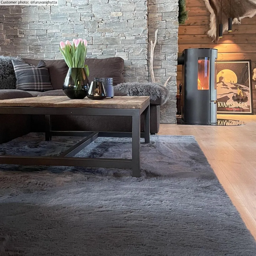 Shaggy rugs - Aranga Super Soft Fur (anthracite)