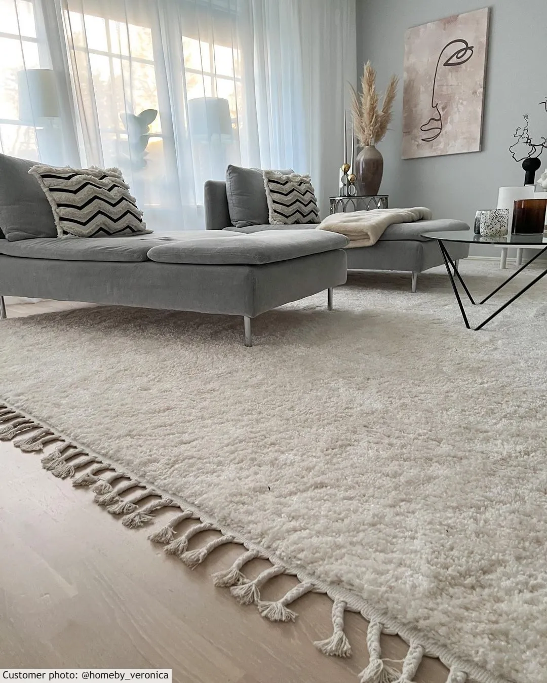 Shaggy rugs - Cudillero (beige)