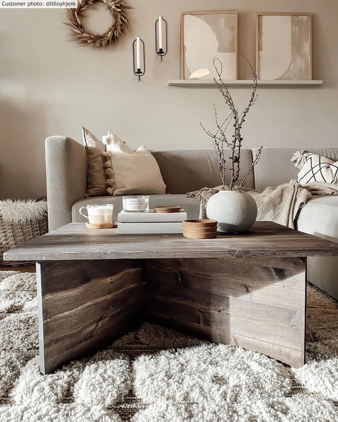 Shaggy rugs - Fondi (beige)