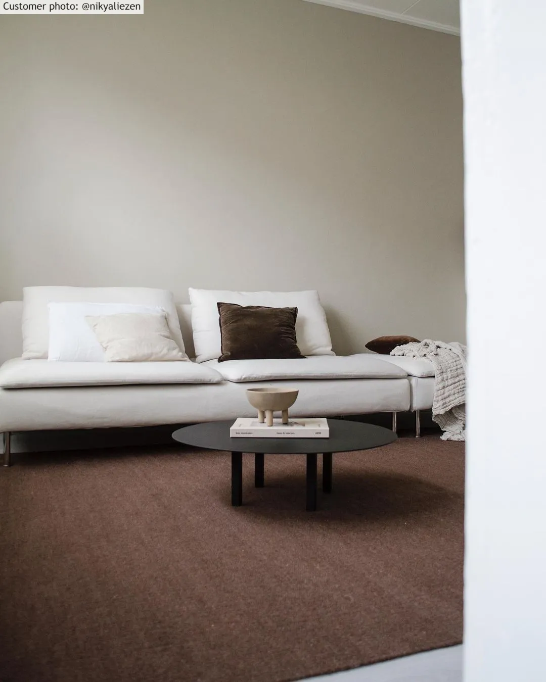 Wool rug - Hamilton (Deep Taupe)