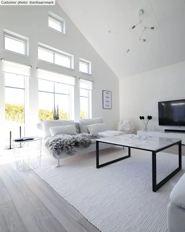 Rag rug - Silje (white)