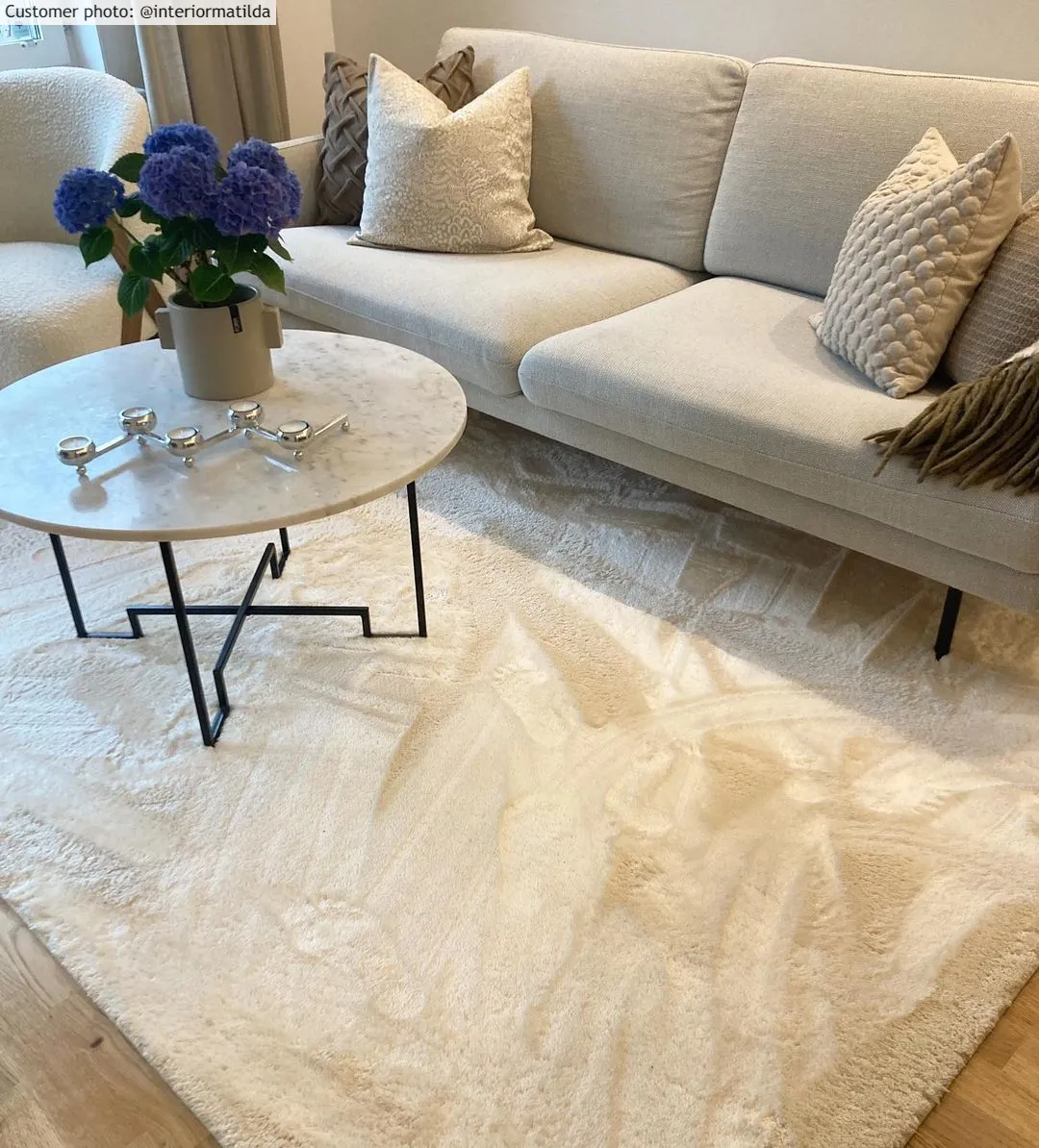 Shaggy rugs - Aranga Super Soft Fur (beige)