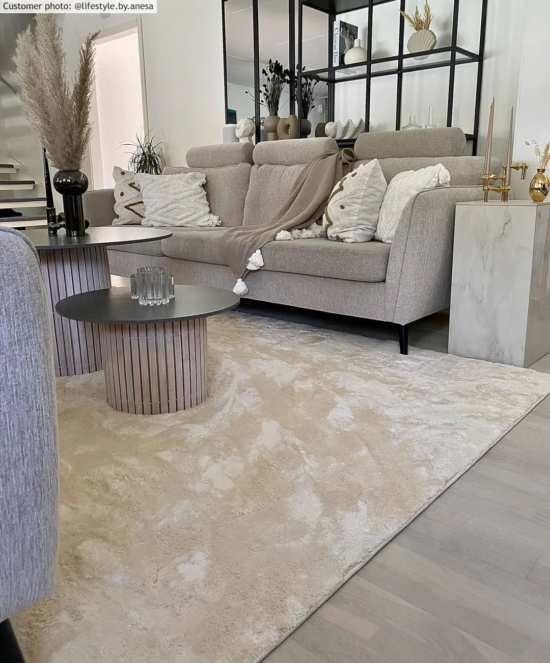 Shaggy rugs - Aranga Super Soft Fur (beige)