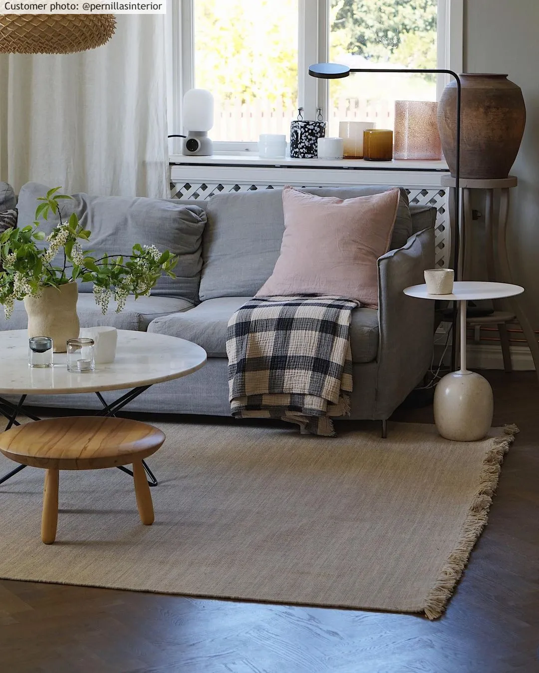 Wool rug - Layton (beige)