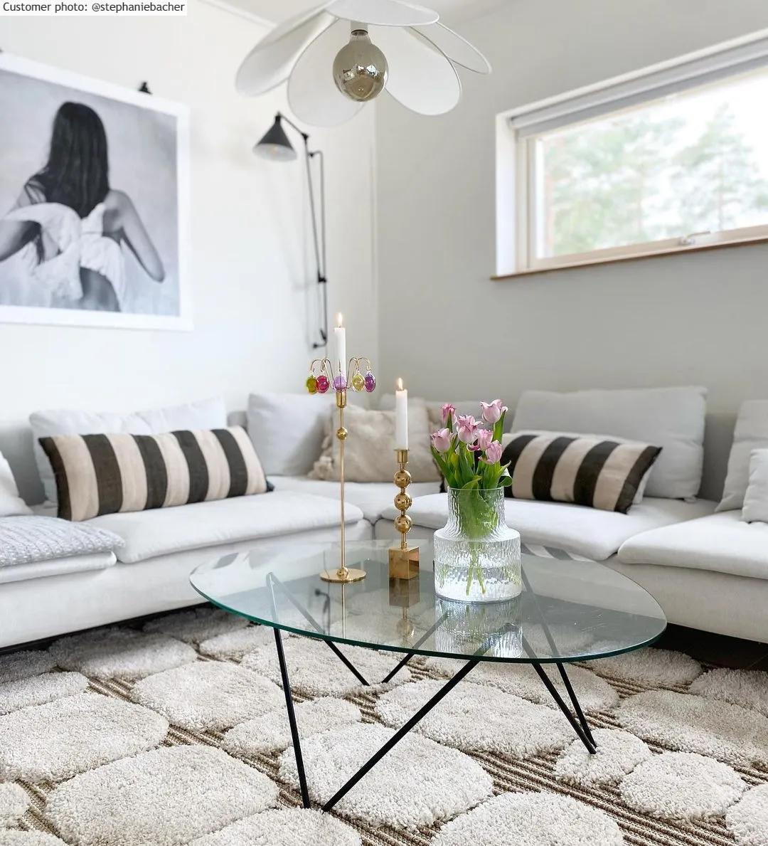 Shaggy rugs - Fondi (beige)