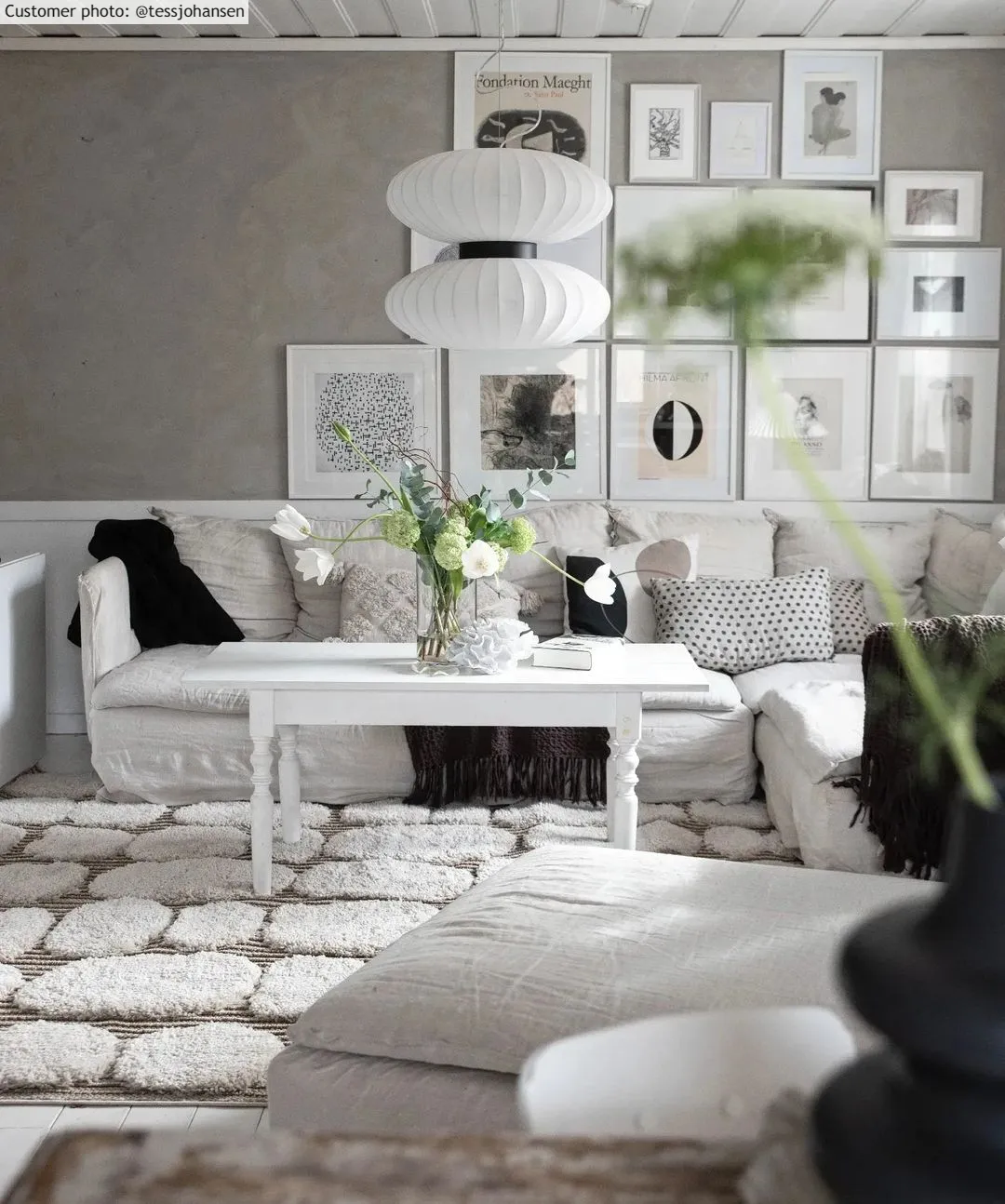 Shaggy rugs - Fondi (grey)