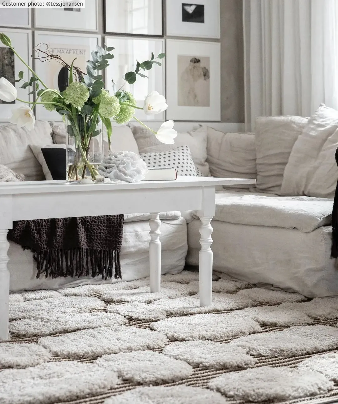 Shaggy rugs - Fondi (grey)