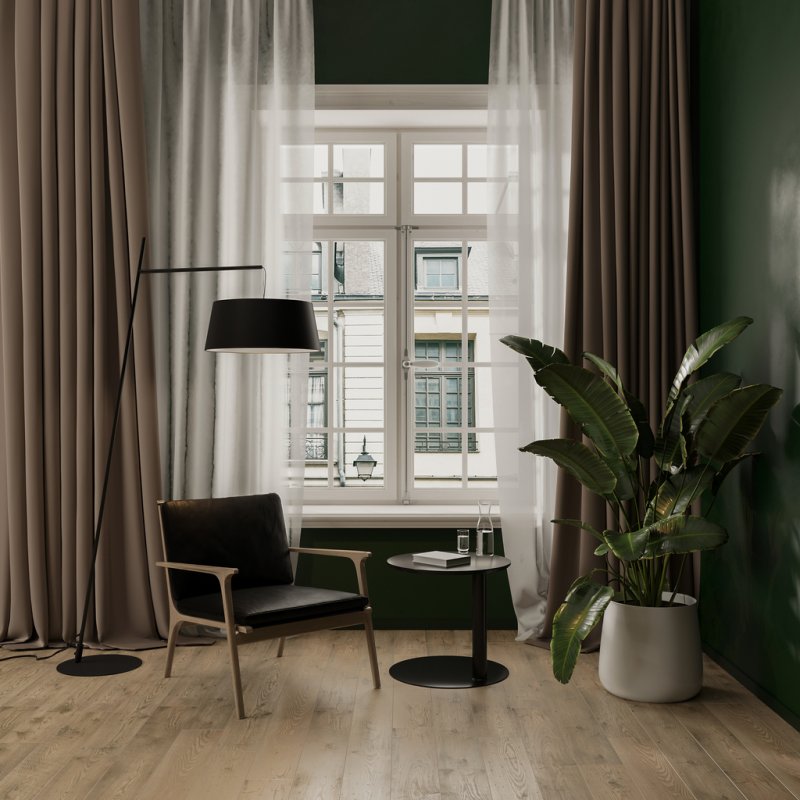 Curtains for green walls News